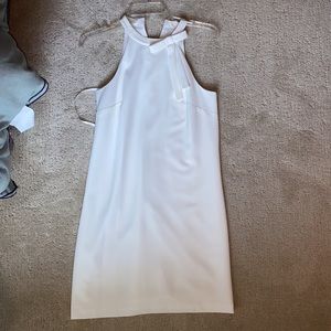 Maggy London White bow dress. Size 4/small. Worn once